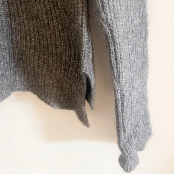 Eileen Fisher 50% Yak 50% Merino Wool Cowl Neck Sweater - Picture 5 of 6